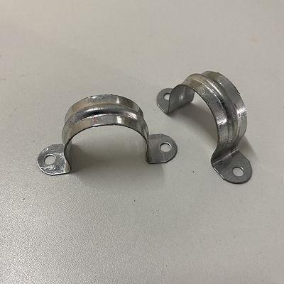 Antiferrugem fixados zincam a sela galvanizada da tubulação apertam braçadeira de tubulação em forma de u