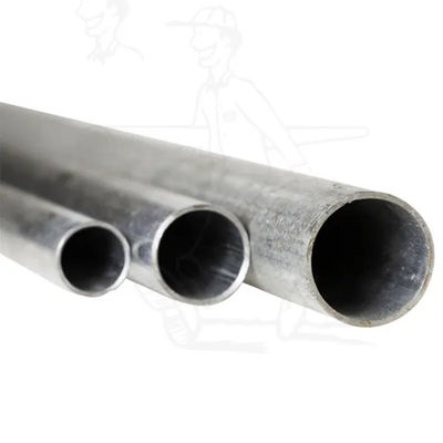 Galvanizado rosqueando o metal EMT Conduit Pipe Corrosion resistente