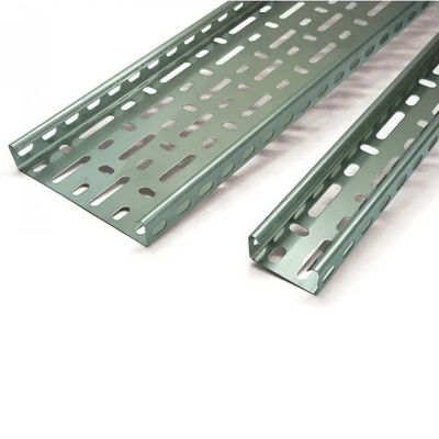 Cabo de aço Tray Ventilated Or Perforated Trough do metal da anti corrosão