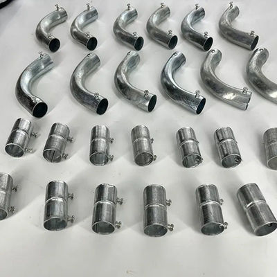Anti-corrosivo de aço inoxidável do acoplamento da canalização do metal dos encaixes da canalização da dureza forte