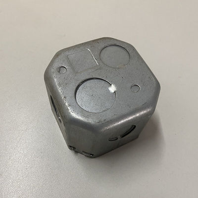 Espessura elétrica da caixa de junção 1.0mm-1.6mm do metal dedicado do tubo de JDG