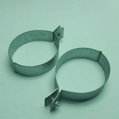 Braçadeira de tubulação em forma de u galvanizada padrão industrial da braçadeira de tubulação inoxidável