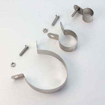 Resistência de corrosão galvanizada personalizada das ferramentas do hardware da braçadeira de tubulação