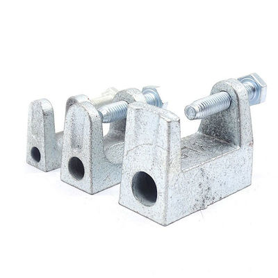 O ferro fundido industrial Tiger Clips C deu forma à superfície lisa do grampo