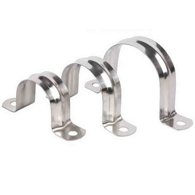 Grampo em forma de u da sela do metal da prevenção de oxidação para a instalação dos encanamentos