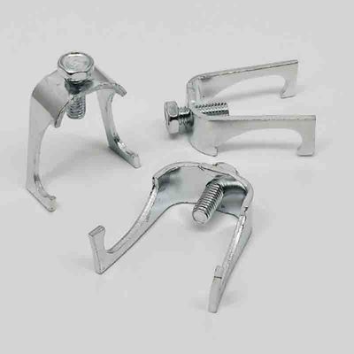 Folha galvanizada Keel Clamp do ferro da braçadeira da canalização do suporte da resistência de umidade