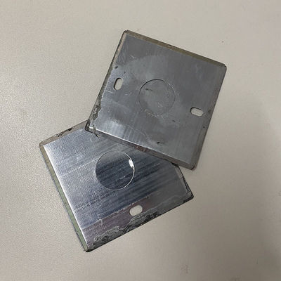 Materiais duráveis de aço galvanizados de dobra do metal da caixa de junção da placa de cobertura
